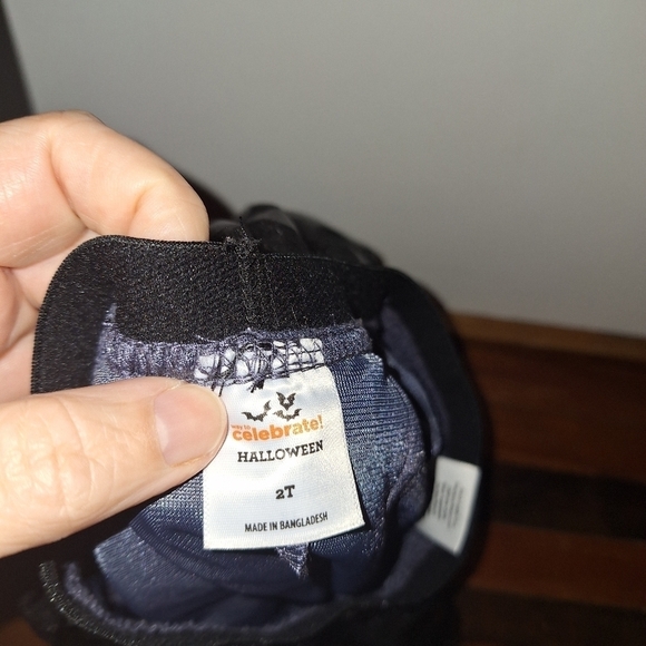 Heart Bat Girl Skirt Halloween Size 2T - Picture 2 of 6